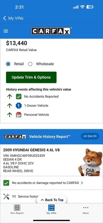 2009 Hyundai Genesis - Image 17 of 18