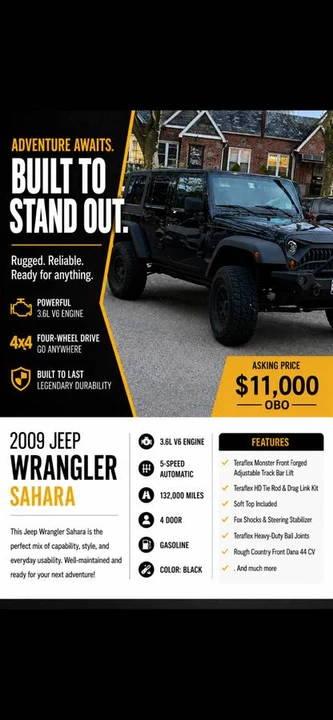 2009 Jeep JK Wrangler - Image 2 of 13