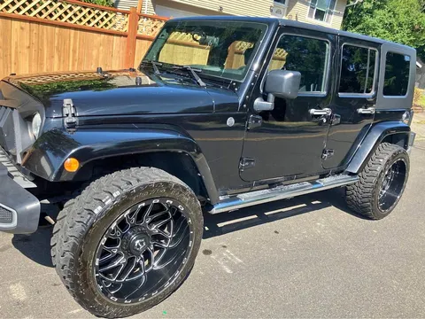 2009 Jeep Wrangler Unlimited Sahara Sport Utility 4D
