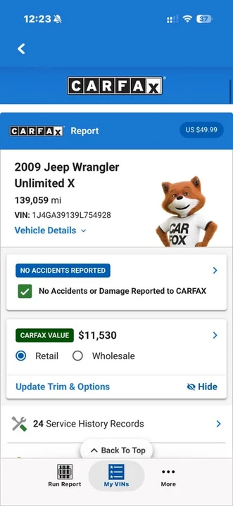 2009 Jeep JK Wrangler - Image 8 of 8