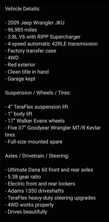 2009 Jeep JK Wrangler - Image 17 of 17