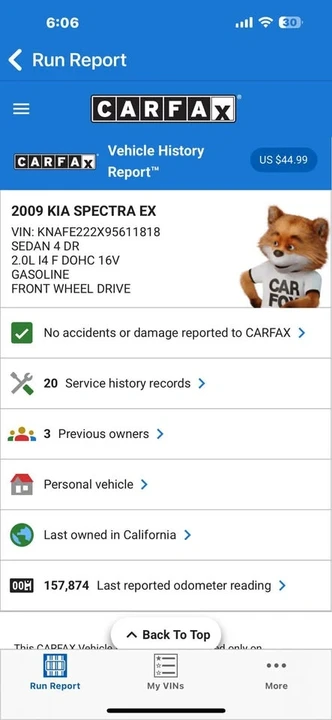2009 Kia Spectra - Image 8 of 8