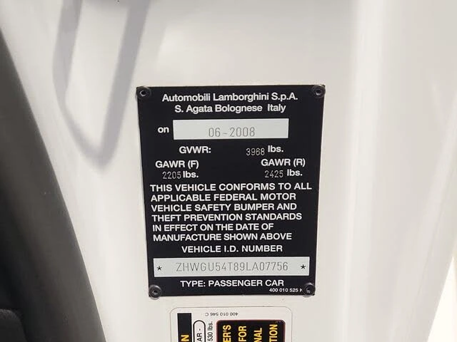 2009 Lamborghini Gallardo LP560-4 - Image 31 of 31