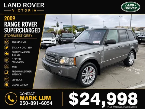 2009 Land Rover Range Rover Supercharged