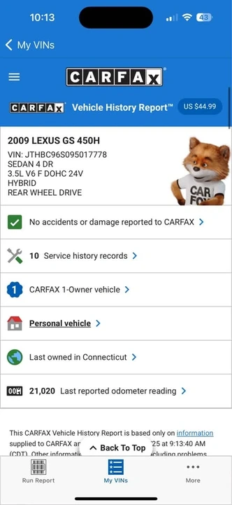 2009 Lexus GS 3rd Gen - Image 11 of 11