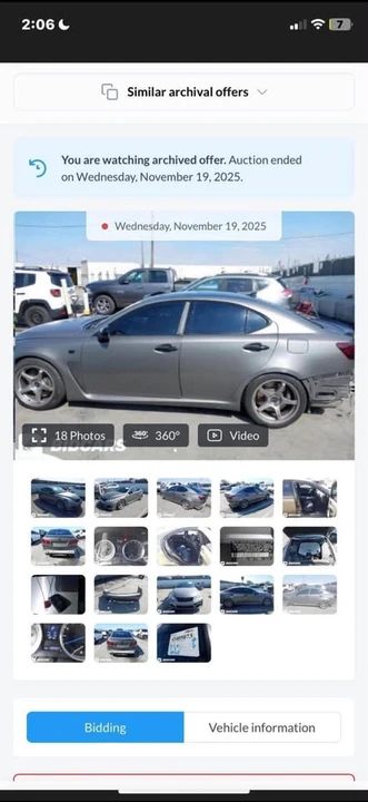 2009 Lexus IS F 2nd Gen - Image 11 of 12