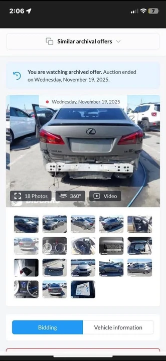 2009 Lexus IS F 2nd Gen - Image 10 of 12