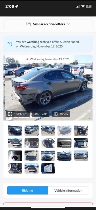 2009 Lexus IS F 2nd Gen - Image 12 of 12