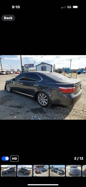 2009 Lexus LS 4th Gen - Image 2 of 5