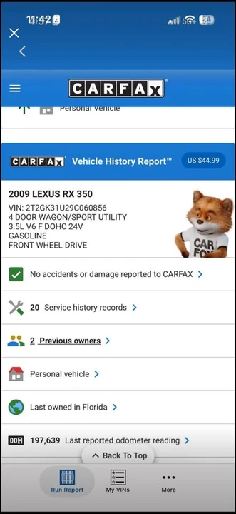 2009 Lexus RX 2nd Gen - Image 12 of 12