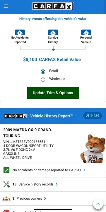 2009 Mazda CX-9 - Image 14 of 14
