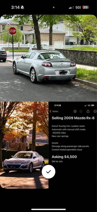 2009 Mazda RX-8 2nd Gen - Image 2 of 2