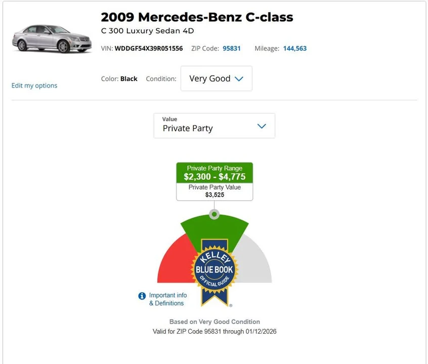 2009 Mercedes-Benz W204 C-Class - Image 20 of 20