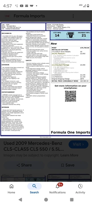 2009 Mercedes-Benz C219 CLS-Class - Image 19 of 19