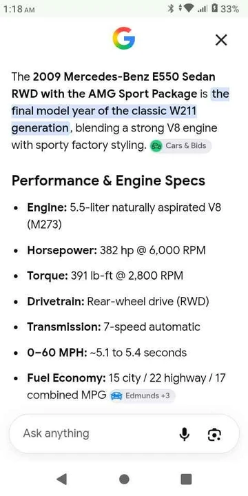 2009 Mercedes-Benz W211 E-Class - Image 4 of 5