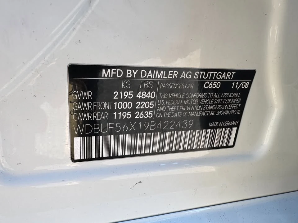 2009 Mercedes-Benz W211 E-Class - Image 20 of 20