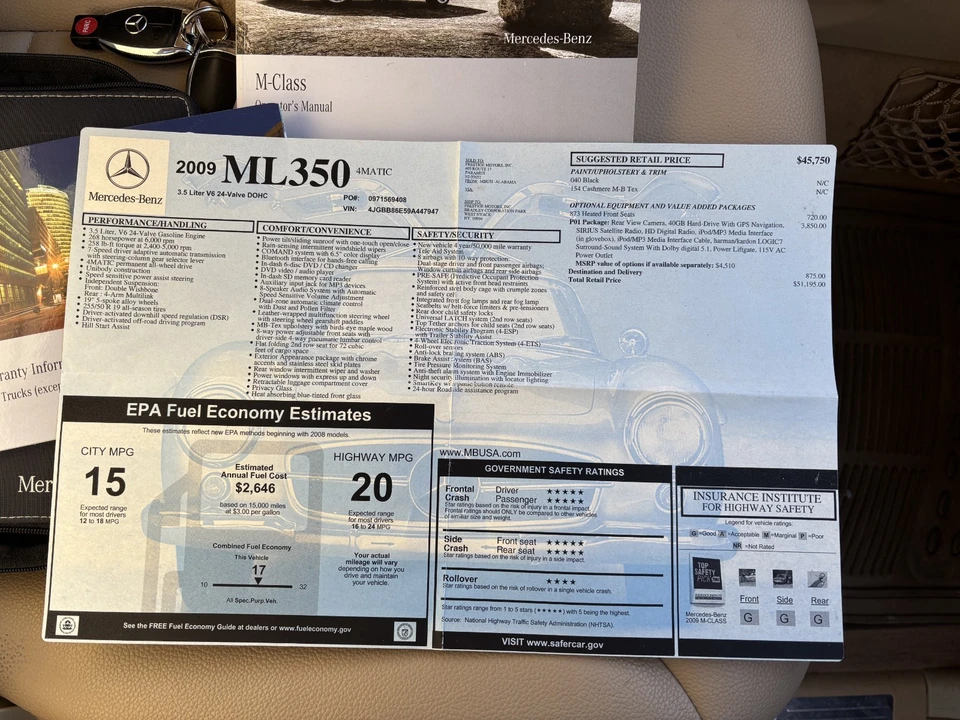 2009 Mercedes-Benz W164 M-Class - Image 15 of 20