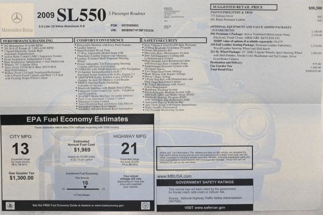 2009 Mercedes-Benz R230 SL-Class - Image 6 of 31