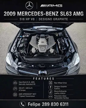 2009 Mercedes-Benz SL63 AMG