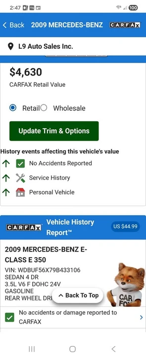 2009 Mercedes-Benz W211 E-Class - Image 9 of 10