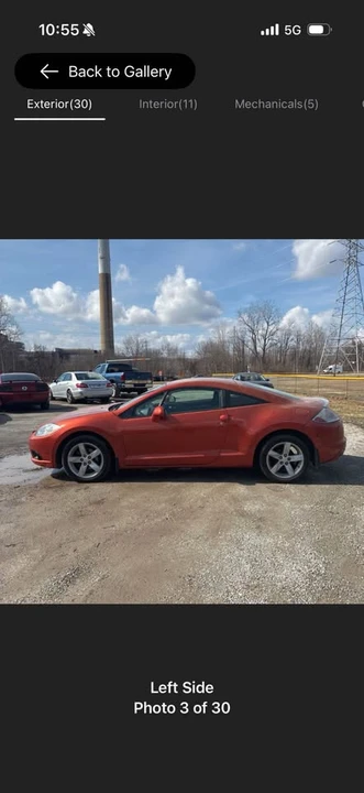 2009 Mitsubishi Eclipse 4th Gen - Image 2 of 3