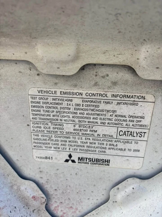 2009 Mitsubishi Lancer 8th Gen - Image 3 of 7