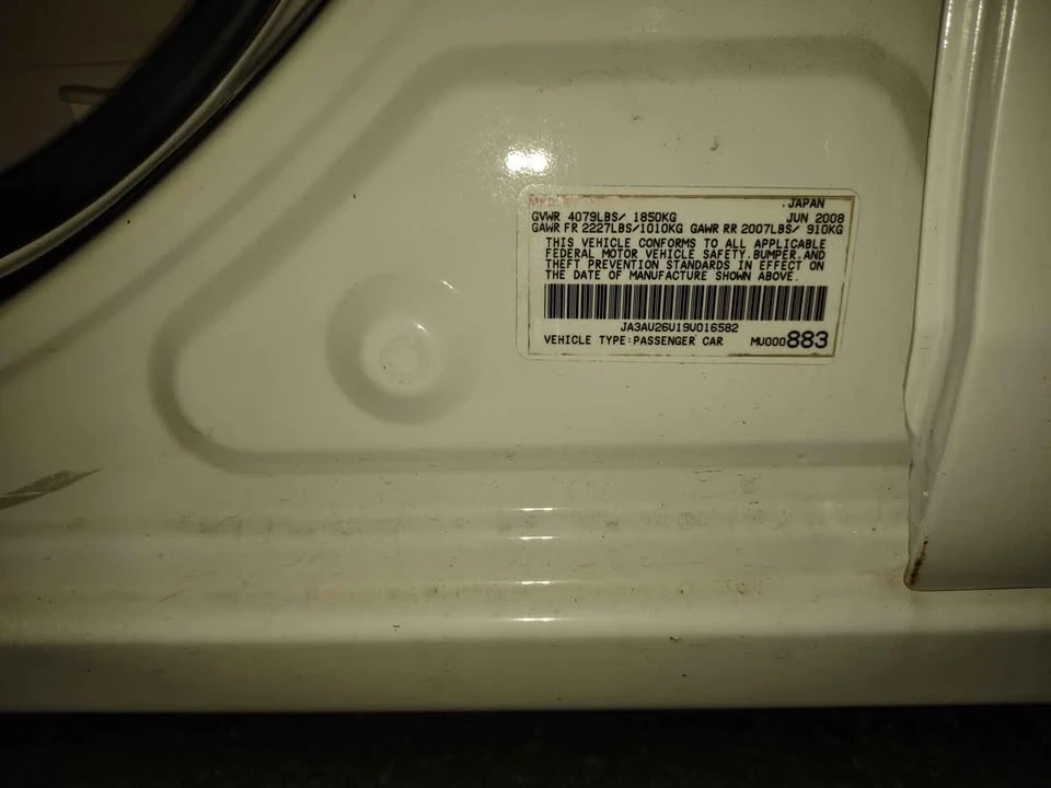 2009 Mitsubishi Lancer 8th Gen - Image 7 of 7