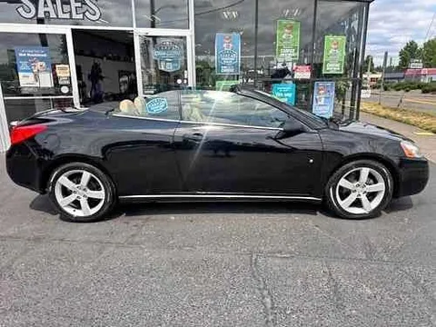 2009 Pontiac G6 GTP Hard Top Convertible 2D