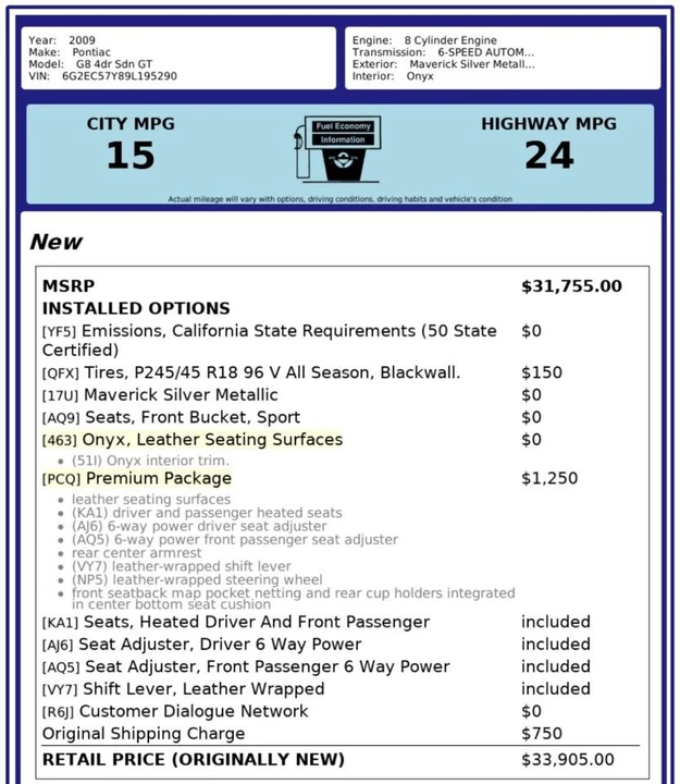 2009 Pontiac G8 - Image 4 of 31