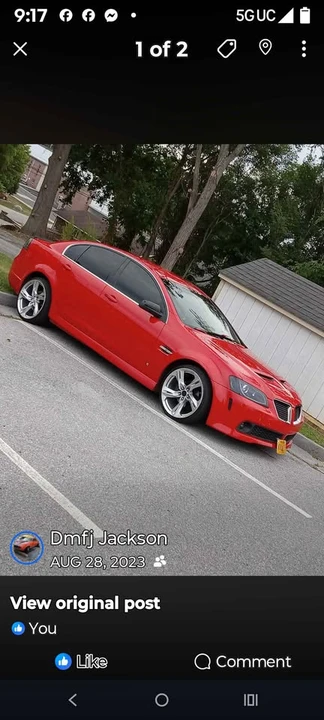2009 Pontiac G8 - Image 2 of 2