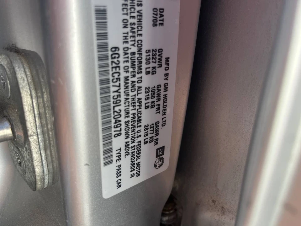 2009 Pontiac G8 - Image 14 of 14