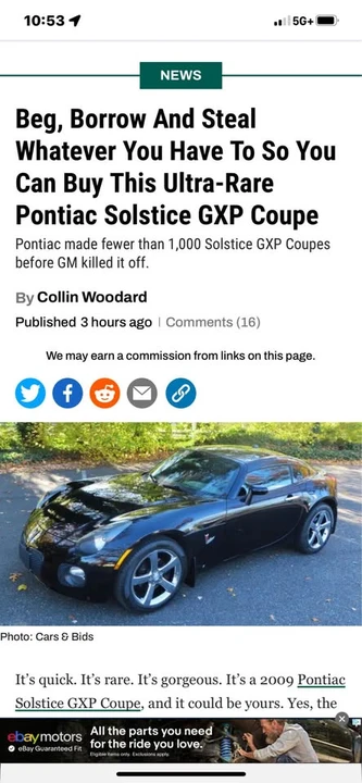 2009 Pontiac Solstice GXP - Image 8 of 8