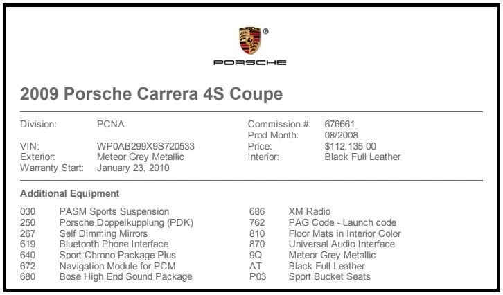 2009 Porsche 997 Carrera 4S - Image 18 of 20
