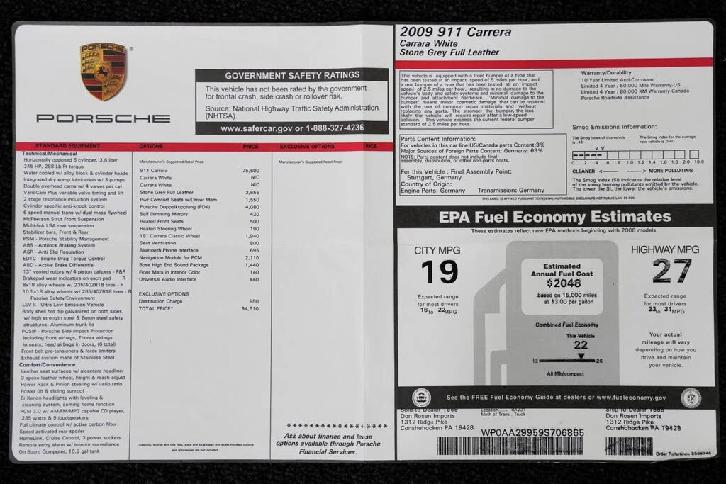 2009 Porsche 997 Carrera - Image 4 of 31