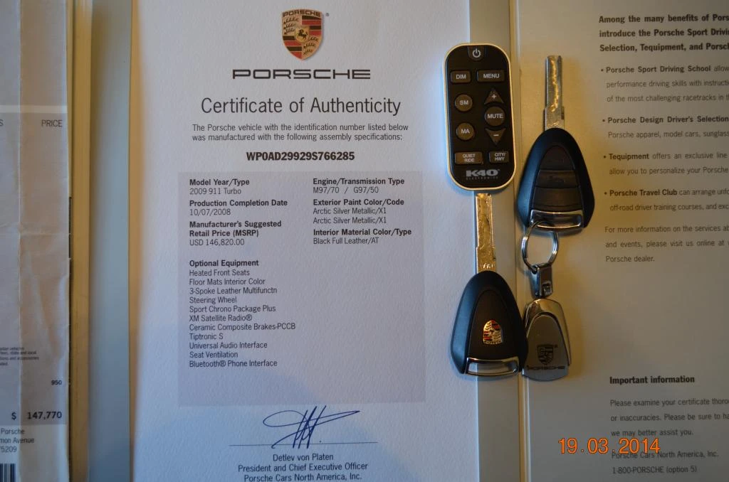 2009 Porsche 997 Turbo - Image 17 of 31
