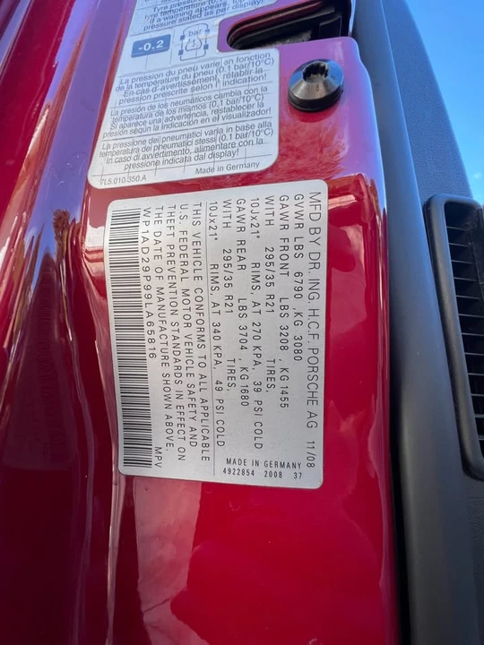 2009 Porsche 955/957 Cayenne GTS - Image 9 of 14