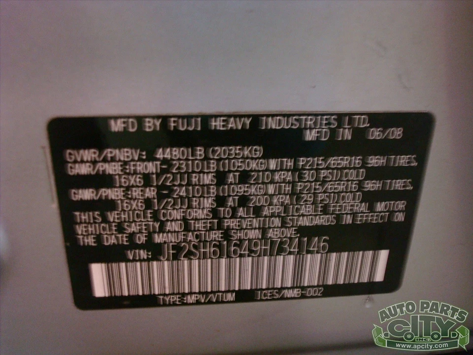 2009 Subaru Forester 3rd Gen - Image 6 of 20