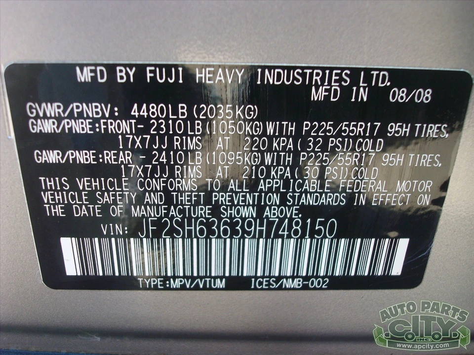 2009 Subaru Forester 3rd Gen - Image 8 of 20