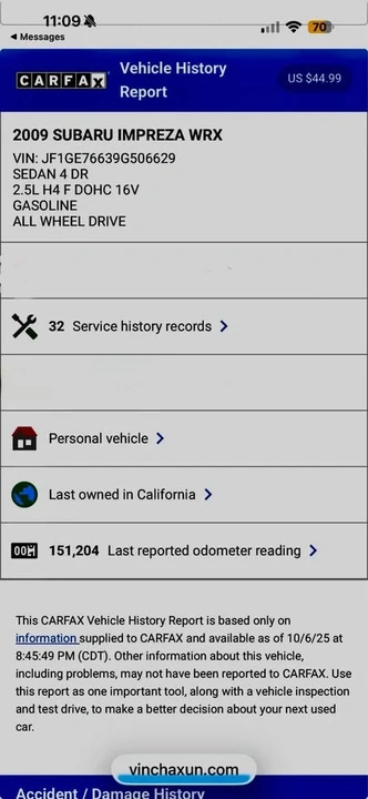 2009 Subaru Impreza WRX 3rd Gen - Image 12 of 12