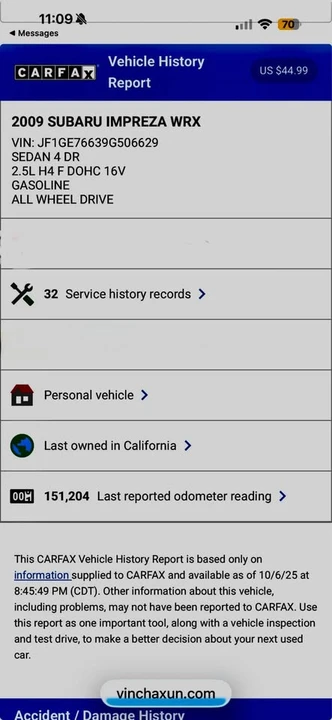 2009 Subaru Impreza WRX 3rd Gen - Image 12 of 16