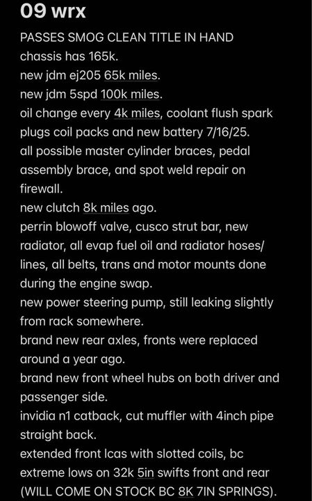 2009 Subaru Impreza WRX 3rd Gen - Image 16 of 17