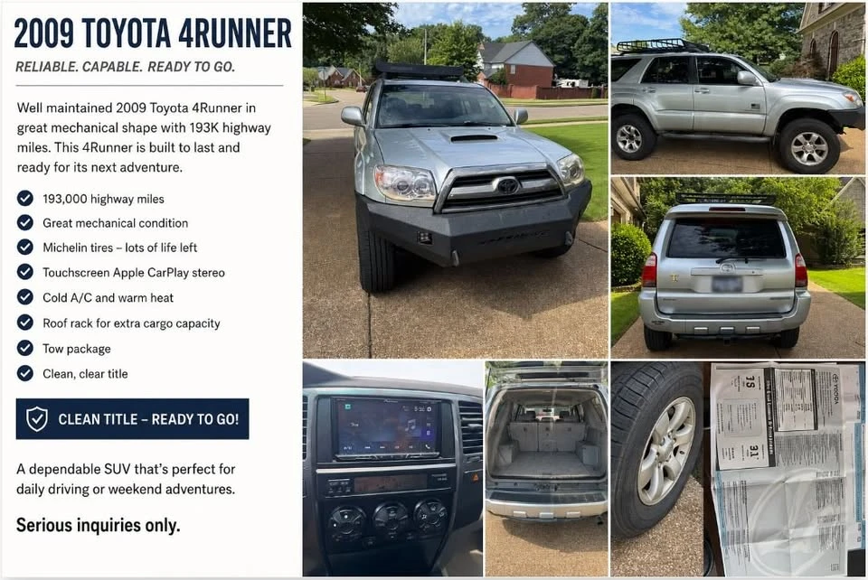 2009 Toyota 4Runner 4th Gen - Image 7 of 8