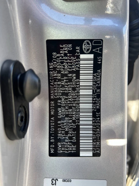 2009 Toyota Corolla 10th Gen - Image 21 of 21