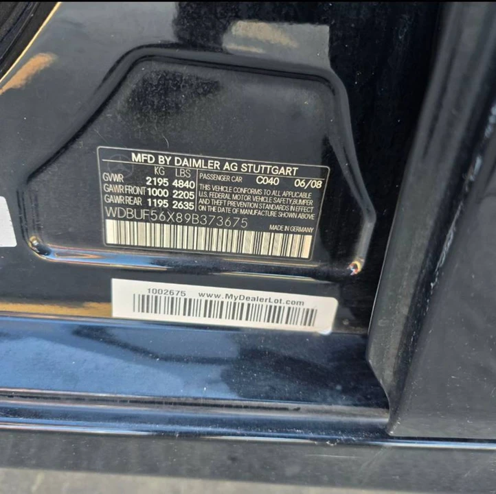 2009 Mercedes-Benz W211 E-Class - Image 16 of 17
