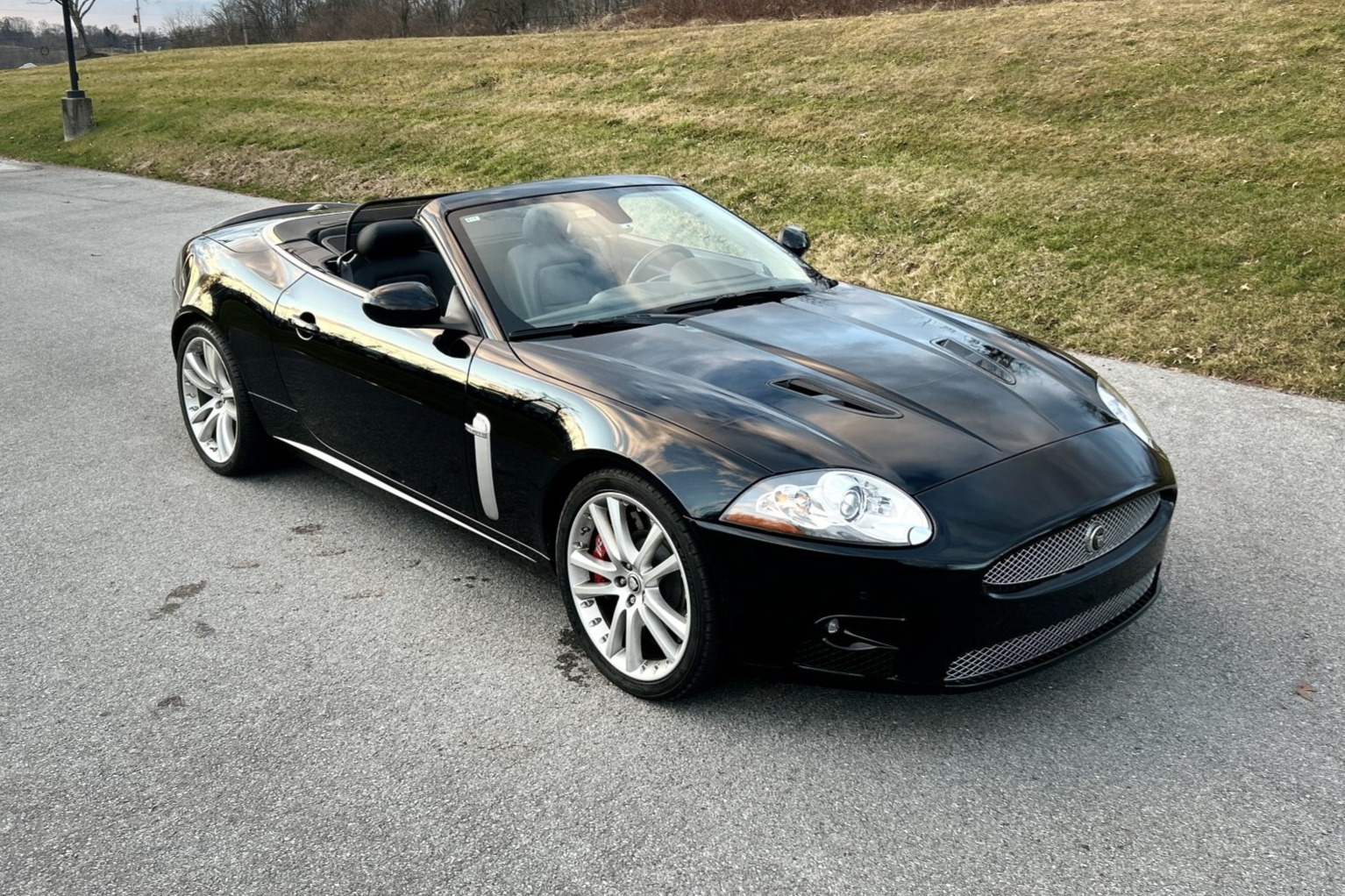 16k-Mile 2009 Jaguar XKR Convertible