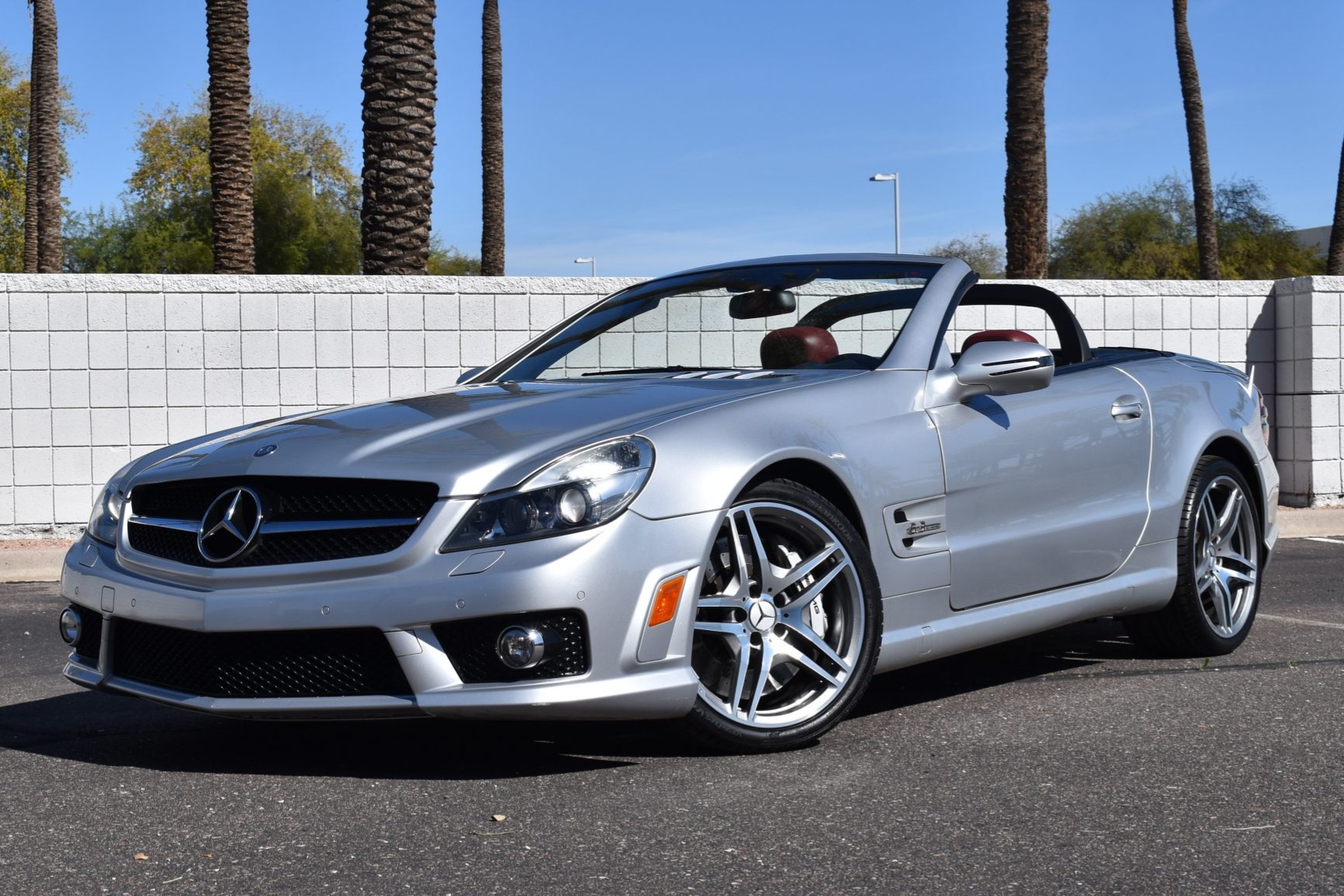 2009 Mercedes-Benz SL63 AMG Silver Arrow