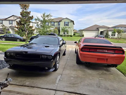 2010 Dodge Challenger SRT8 and 2013 Dodge Challenger R/T