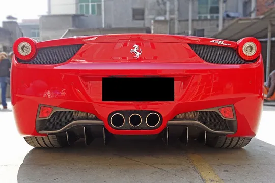 Ferrari 458 Carbon Fiber Rear Diffuser
