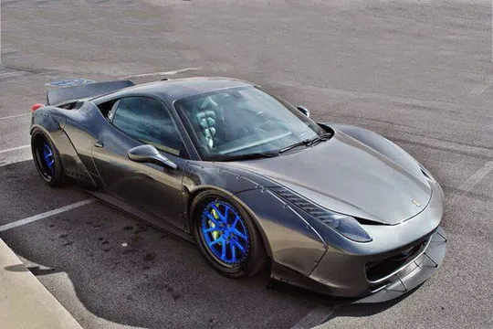 Ferrari 458 DE Style Aero Full Body Kit Carbon Fiber