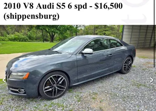 2010 Audi S5 Prestige Coupe 2D